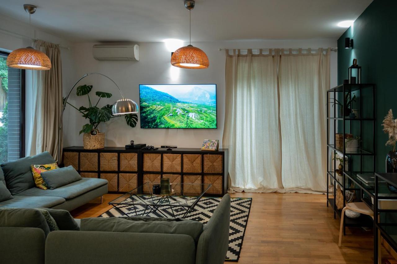 Green Corner Apartment Bukarest Exterior foto